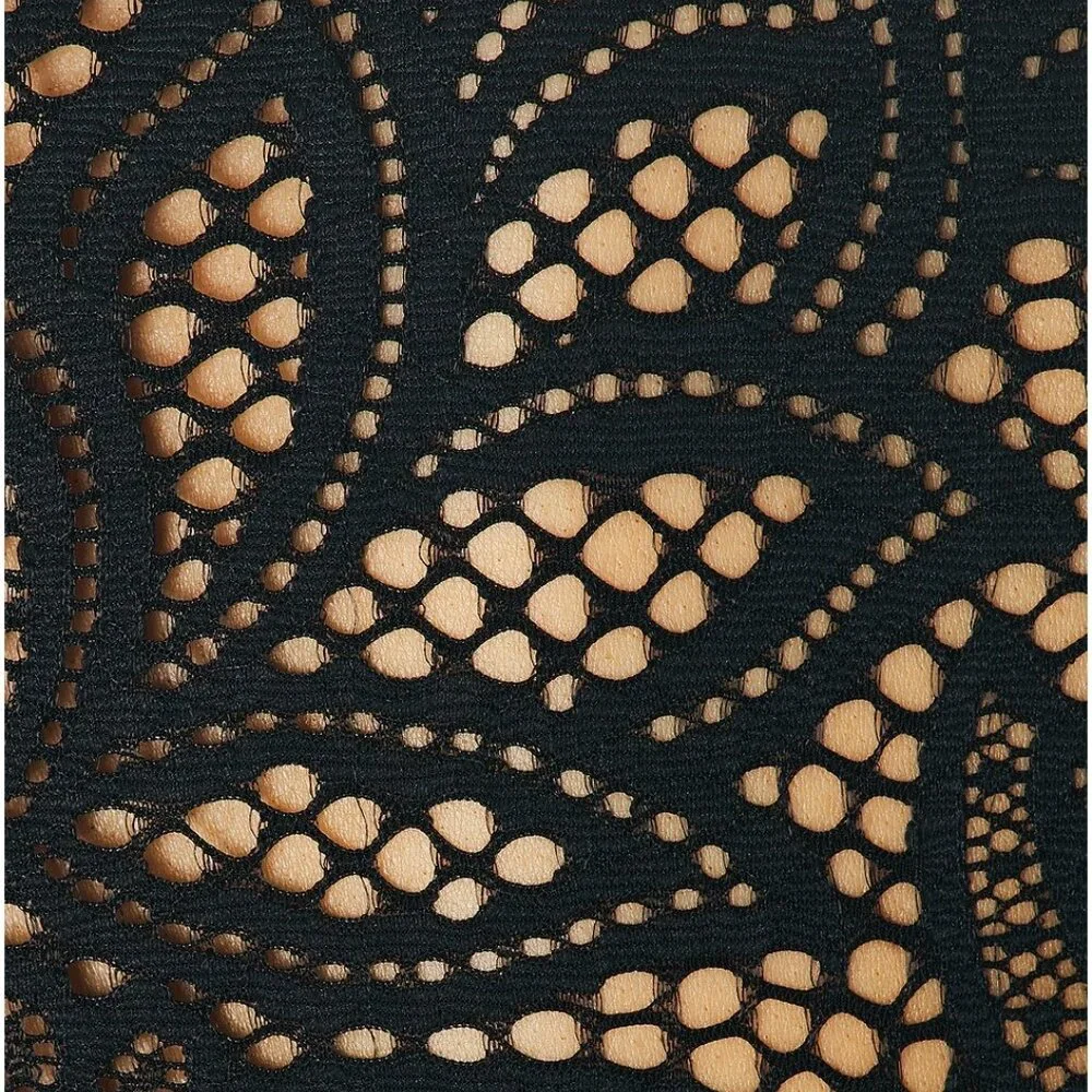 New Beaufille Rodin Blouse in Black lace mesh long sleeve sheer top - Picture 5 of 12